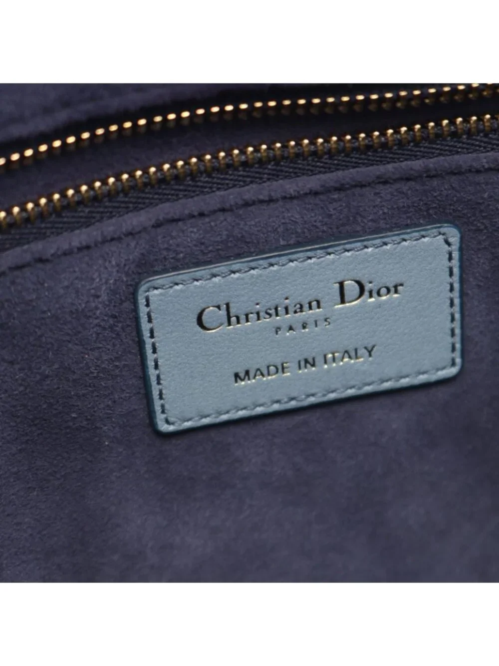 Dior Handbag Lady Dior Large Cannage Gradation 2-Way Blue Leather Lady Dior Tote